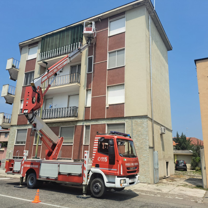 Perdita d'acqua in un palazzo a Porta Milano